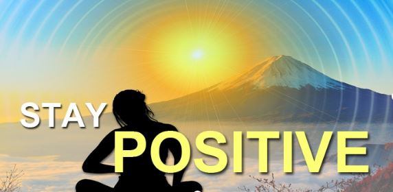 Staying positive is good for Inner health and to overcome stress