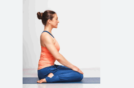 Vajrasana yoga pose