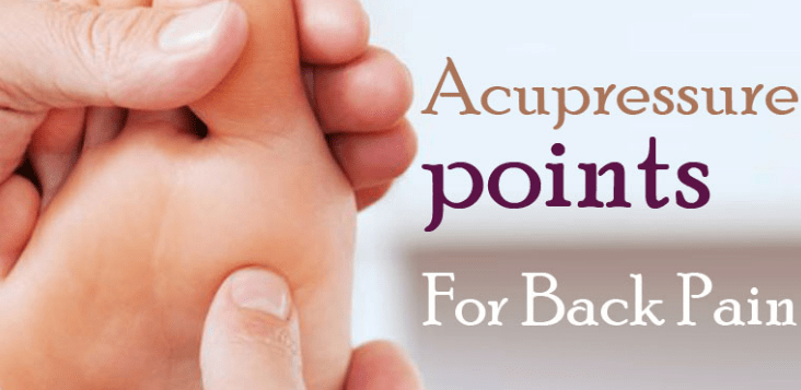 acupressure points for back pain