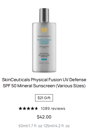 Physical Fusion UV Defense SPF 50