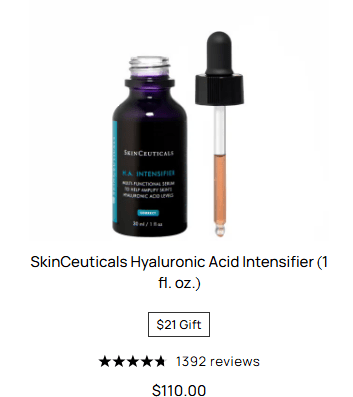 Hyaluronic Acid Intensifier